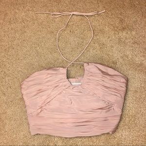 Zara Draped Halter Top
